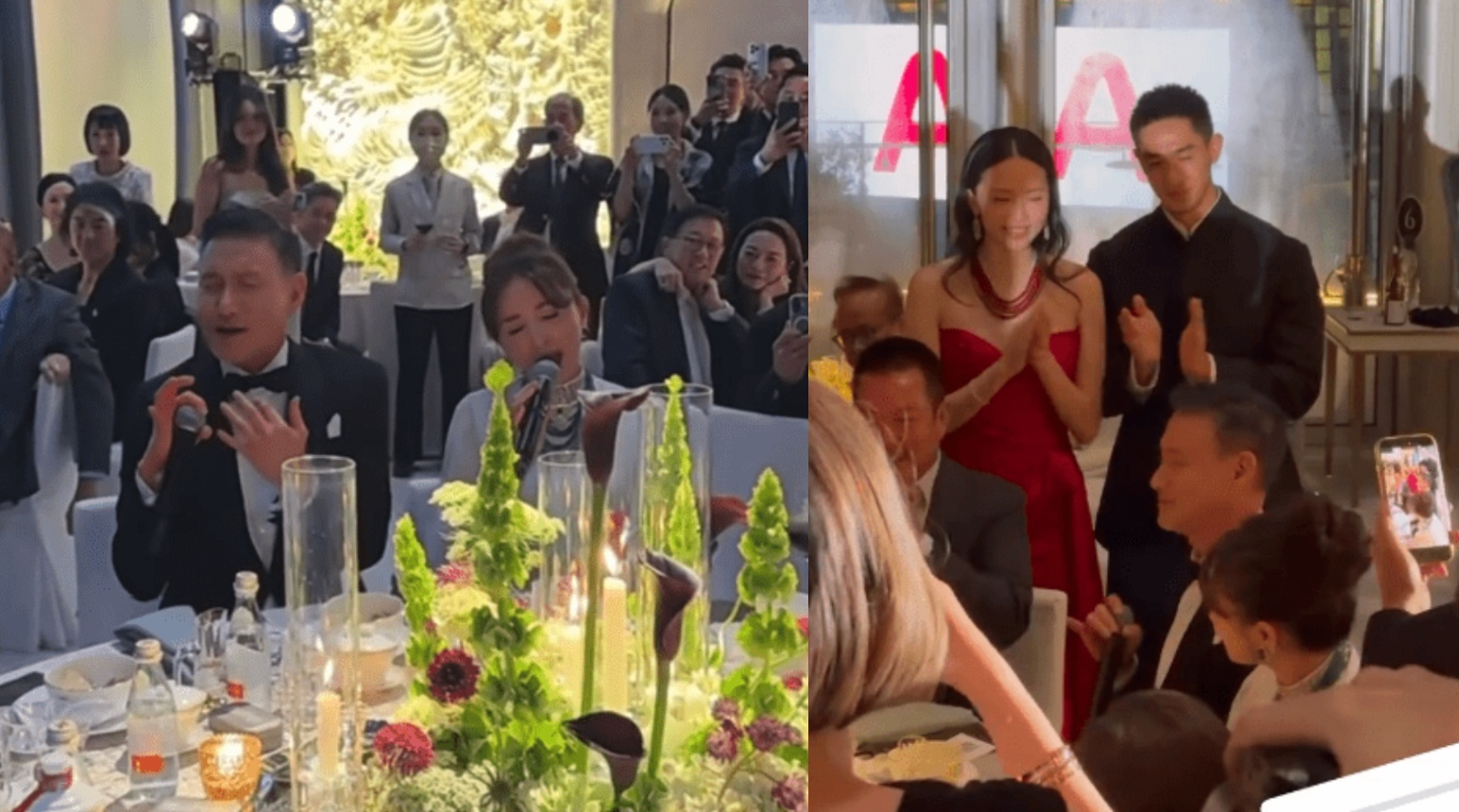 吴婉芳二儿子胡智同低调举办豪门婚宴　与张学友同台合唱掀全场高潮